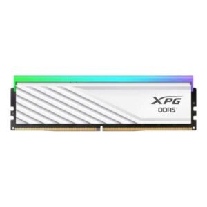 ADATA XPG Lancer Blade RGB 16GB (1 X 16GB) DDR5 6000MHz CL30 RAM (White) (AX5U6000C3016G-SLABRWH)