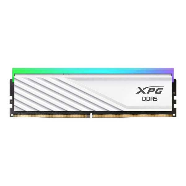 ADATA XPG Lancer Blade RGB 16GB (1 X 16GB) DDR5 6000MHz CL30 RAM (White) (AX5U6000C3016G-SLABRWH)