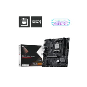 MSI PRO B840M-B m-ATX AMD Motherboard