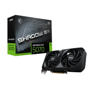 MSI GeForce RTX 5070 Shadow 2X OC 12GB GDDR7 Graphic Card
