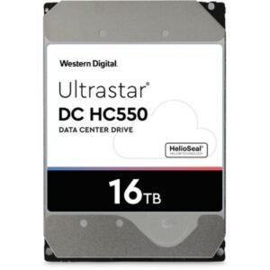 Western Digital Ultrastar DC HC550 16TB 3.5 inch Data Center SATA Hard Drive