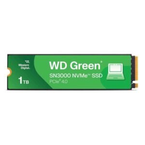 Western Digital 1TB WD Green SN3000 NVMe Internal SSD (WDS100T4G0E)