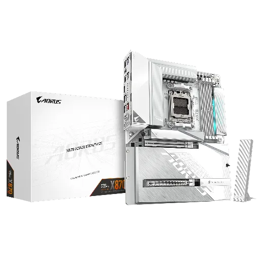 GIGABYTE X870 AORUS Stealth ICE AMD AM5 Motherboard