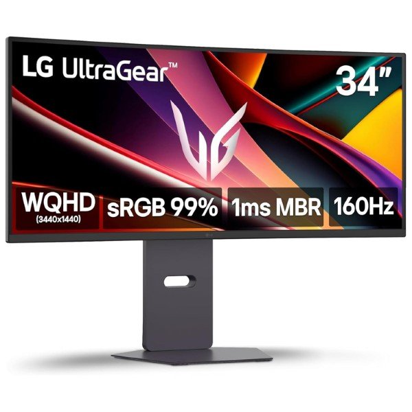 LG Ultragear 34G600A-B 34" Inch WQHD (3440x1440) Curved Gaming Monitor