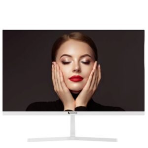 Coconut 24 Inch LED Frameless Ultra slim HD Monitor, 75Hz Refresh Rate, 1080p - White