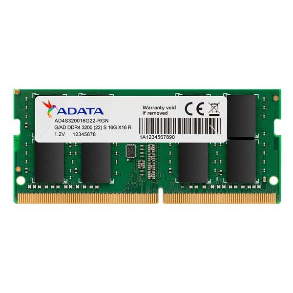 ADATA Premier 32GB 3200MHz SO-DIMM DDR4 Laptop Memory