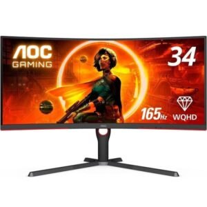 AOC CU34G3S 34 inch WQHD Gaming Monitor (Black)