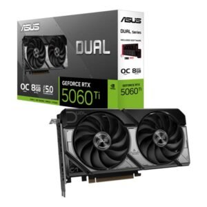 ASUS Dual GeForce RTX 5060 Ti 8GB GDDR7 OC Edition Graphics Card