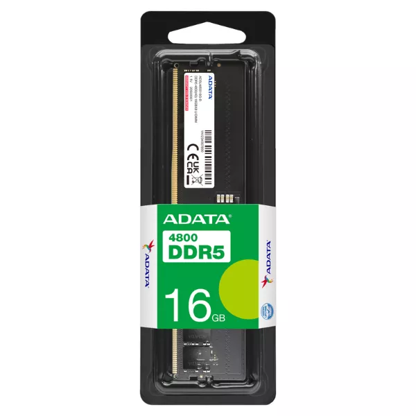 Adata 16GB (16GBx1) DDR5 4800MHz CL40 Desktop Ram