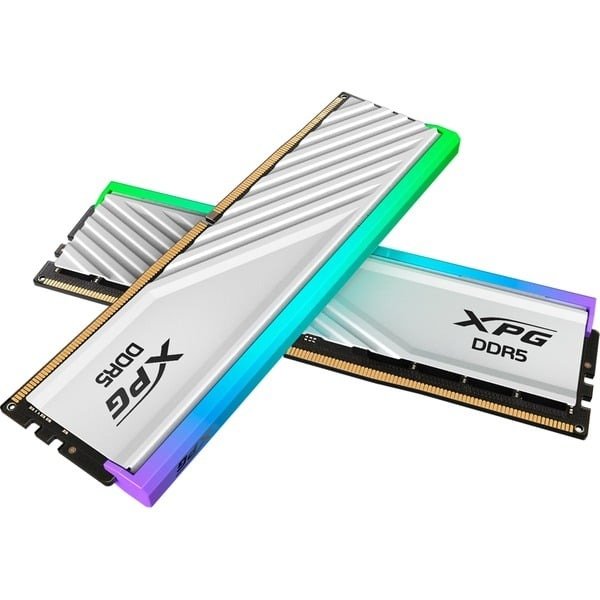 Adata XPG Lancer Blade RGB 48GB (24GBx2) DDR5 6000MHz CL30 Desktop Ram (White)