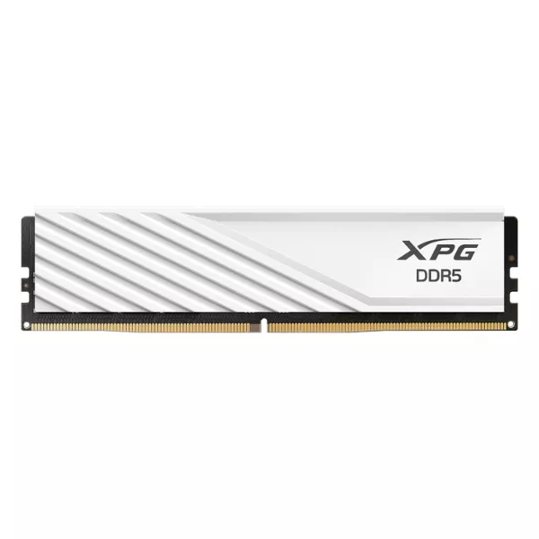 ADATA XPG Lancer Blade 16GB (1 X 16GB) DDR5 5600MHz CL46 RAM (White) (AX5U5600C4616G-SLABWH)