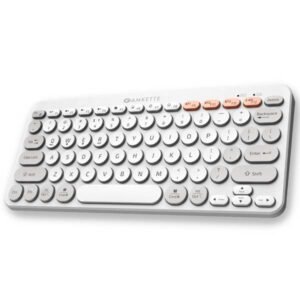 Amkette Optimus Bluetooth 4 in 1 Keyboard (White)