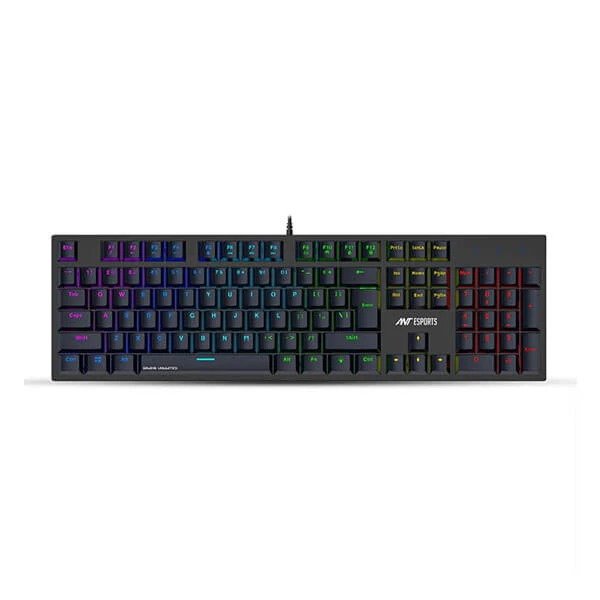 Ant Esports MK3400 Pro V3 Mechanical Gaming Keyboard Outemu Blue Switches (Black)