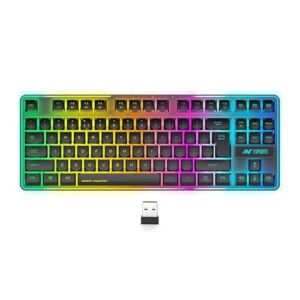 Ant Esports MK720 Pro V2 TKL RGB Wireless Keyboard (Black)