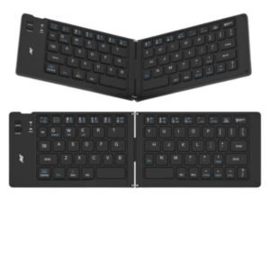 Ant Esports WK150 Ergonomic Foldable Wireless Bluetooth Keyboard Black