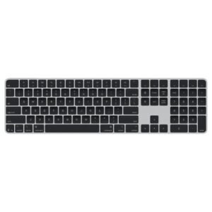 Apple Magic Keyboard with Touch ID and Numeric Keypad for Mac models with Apple silicon (USB‑C) - US English - Black Keys