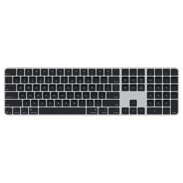 Apple Magic Keyboard with Touch ID and Numeric Keypad for Mac models with Apple silicon (USB‑C) - US English - Black Keys
