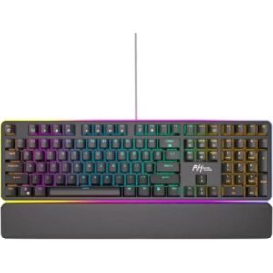 RK ROYAL KLUDGE RK918 Wired Mechanical Keyboard Blue Switch - Black