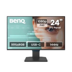 BenQ GW2490C 24" IPS 144Hz FHD Eye-Care Monitor (Black)