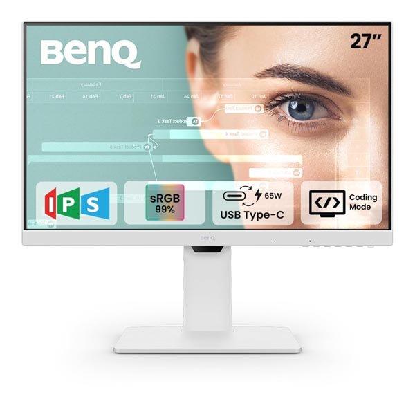 BenQ GW2786TC 27" IPS 100Hz Full HD Coding Monitor (White)