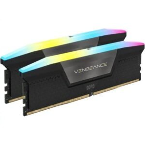 Corsair Vengeance RGB DDR5 32GB (2 x 16GB) 6000 MHz CL36 - Black