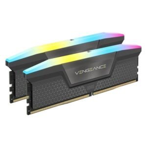 Corsair Vengeance RGB Series 32GB (16GBx2) DDR5 6000MHz CL36 Desktop Ram