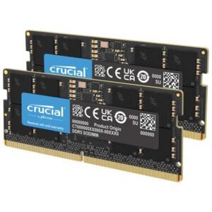 Crucial 128GB (2x64GB) DDR5 5600MHz SO-DIMM Memory Kit (CT2K64G56C46S5)