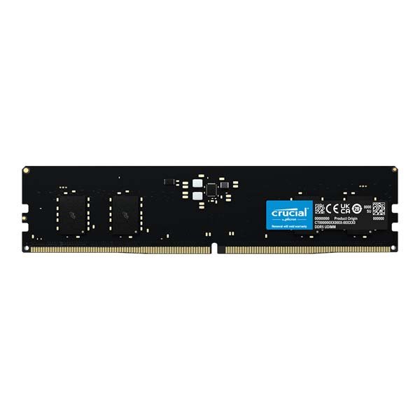 Crucial 8GB DDR5 5200MHz Desktop RAM