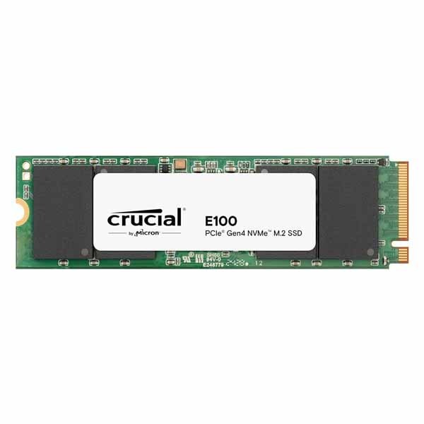 Crucial E100 1TB M.2 PCIe 4.0 Gen4 2280 NVMe Internal SSD