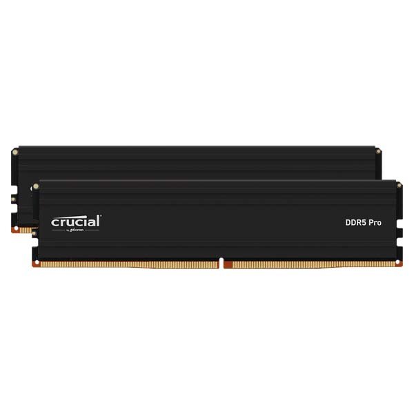 Crucial Pro 128GB Kit (2x64GB) DDR5 5600MHz Desktop Gaming Memory (CP2K64G56C46U5)