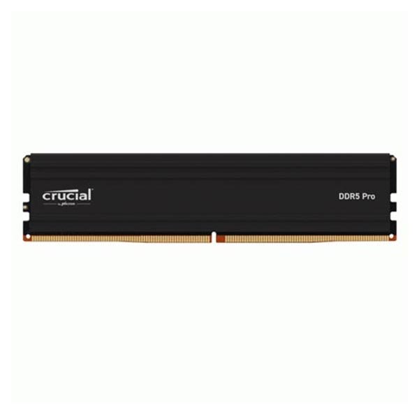 Crucial Pro 24GB (1x24GB) 6000 MHz CL48 DDR5 Desktop Memory (Black)