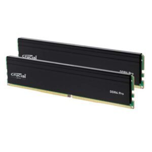 Crucial Pro RAM 32GB Kit (2x16GB) DDR4 3200MHz Desktop Memory