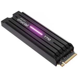 Crucial T710 2TB M.2 PCIe 5.0 x4 Gen5 NVMe SSD with Heatsink