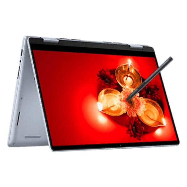 Dell Inspiron 14 Intel Core 7 150U Windows 11 Home 2 in 1 Laptop, OIC7440100101RINU1 ( Ice Blue,16GB-1TB )