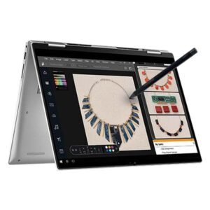 Dell Inspiron 7430 2in1 Touch Laptop, Intel Core i5-1335U Processor/ 16GB LP DDR5/ 1TB SSD/14.0" (35.56cm) FHD+/ Active Pen/Win 11 + MSO'21/15 Month McAfee/Platinum Silver/Thin & Light- 1.58kg (IC7430GPTH4001ORS1)