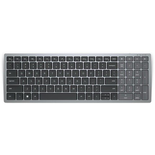 Dell KB740 Compact Multi-Device Wireless Keyboard (Gray)