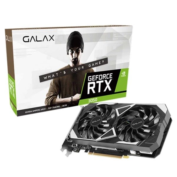 Galax RTX 3050 EX 6GB 1-Click OC Gaming Graphics Card
