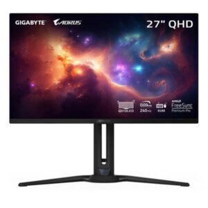 Gigabyte AORUS FO27Q2 27" Inch OLED 1440p 240 Hz Gaming Monitor (Black)