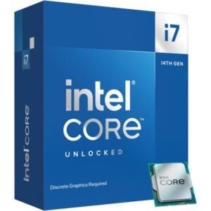 Intel Core i7-14700KF LGA1700 Desktop Processor (5.6 GHz / 20 Cores / 28 Threads)
