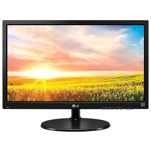 LG 20M39H 49.53 cm (19.5") HD (1366 x 768) TN Panel Monitor with HDMI & VGA Port, Wall Mount, 3 Year Warranty - (Black)