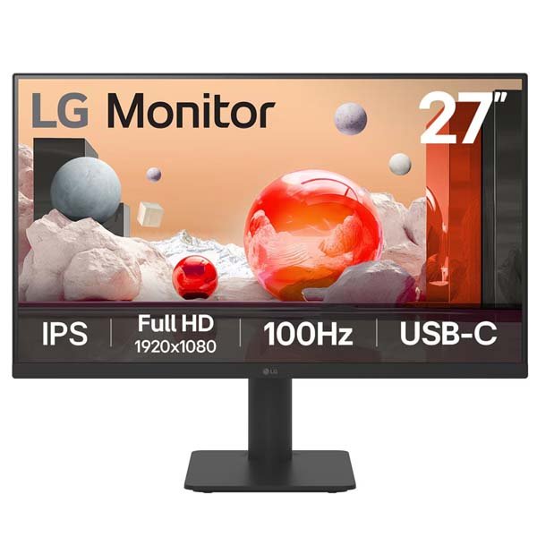 LG 27MS570B-B 27" IPS Full HD (1920 x 1080) 100Hz Monitor (Black)