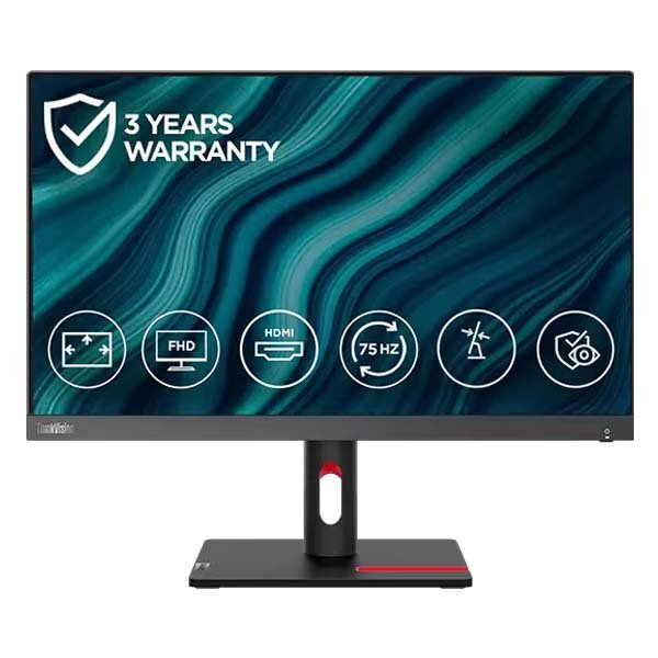 Lenovo ThinkVision S22i-30 21.5 Inch FHD 75Hz Eye safe Office IPS Monitor
