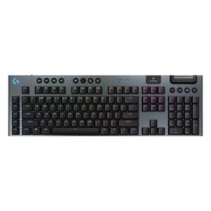 Logitech G915 X LIGHTSPEED Low-Profile Wireless RGB Mechanical Gaming Keyboard (Black, Tactile)