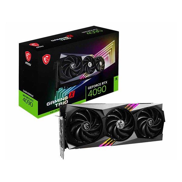 Msi Geforce Rtx 4090 Gaming X Trio 24gb Gddr6x Graphics Card
