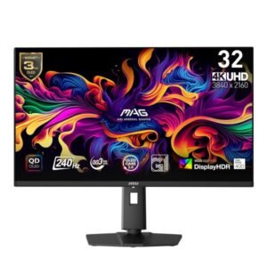 MSI MAG 321UPX QD-OLED, 32" 4K UHD Quantum Dot OLED Gaming Monitor