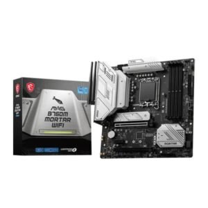 MSI MAG B760M Mortar WIFI Intel Motherboard Supports Intel 12th , 13th & 14th Gen Processors