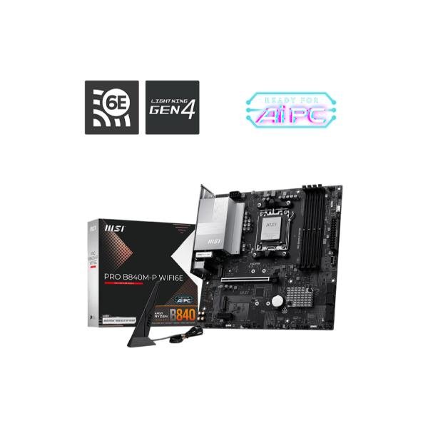 MSI PRO B840M-P WIFI6E