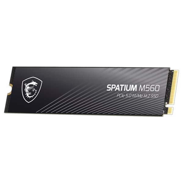 MSI SPATIUM M560 PCIe 5.0 NVMe M.2 1TB Solid State Drive