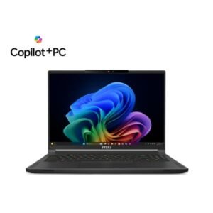 MSI Stealth A16 AI+,AMD Ryzen AI 9 365,Built-in AI,41CM QHD+ 240Hz Gaming Laptop(32GB/1TB NVMe SSD/Windows 11 Home/Office 2021/NVIDIA GeForce RTX 4070,GDDR6 8GB/Core Black/2.1Kg) A3HVGG-074IN