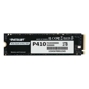Patriot P410 1TB NVMe PCIe Gen 4x4 Internal SSD (P410P1TBM28H)